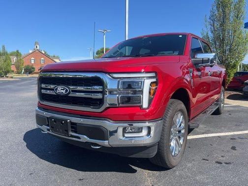 Red Metallic 2024 Ford F-150 Lariat