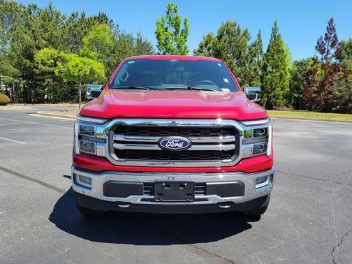 Red Metallic 2024 Ford F-150 Lariat
