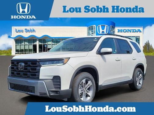 Platinum White Pearl 2026 Honda Pilot EX-L