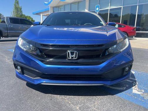 Aegean Blue Metallic 2020 Honda Civic Sport