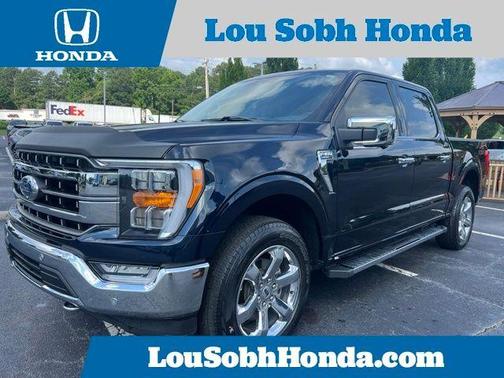 Antimatter Blue Metallic 2021 Ford F-150 Lariat