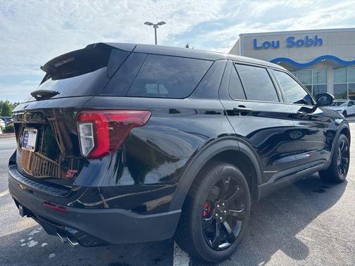 Agate Black Metallic 2021 Ford Explorer ST
