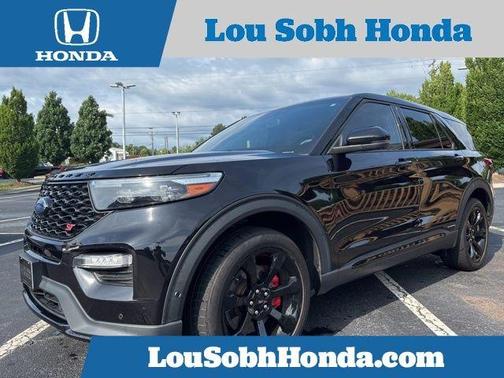 Agate Black Metallic 2021 Ford Explorer ST