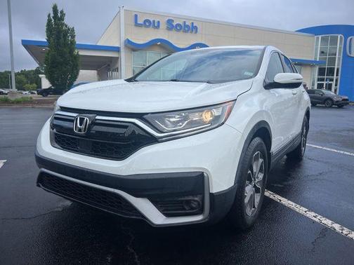 Platinum White Pearl 2020 Honda CR-V EX-L