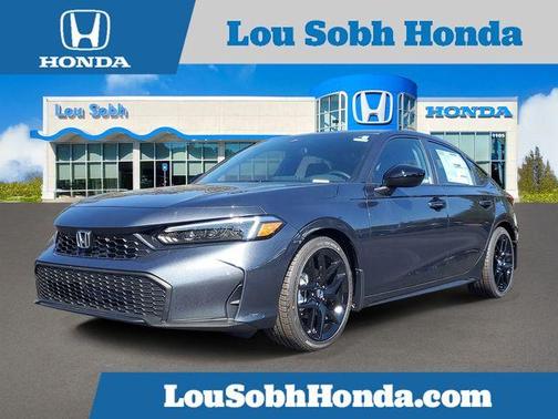 Meteorite Gray Metallic 2026 Honda Civic Sport