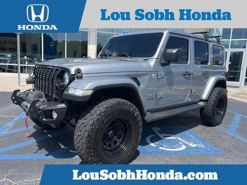 Billet Silver Metallic Clearcoat 2021 Jeep Wrangler Unlimited Sahara