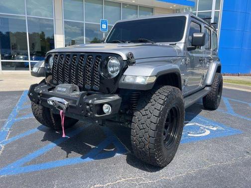 Billet Silver Metallic Clearcoat 2021 Jeep Wrangler Unlimited Sahara