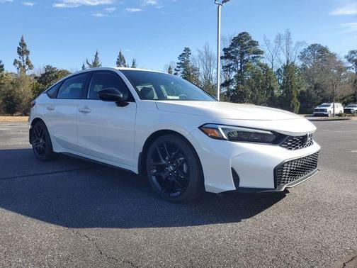 Platinum White Pearl 2026 Honda Civic Sport