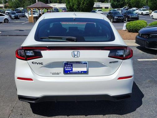Platinum White Pearl 2026 Honda Civic Sport
