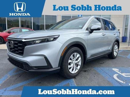 Solar Silver Metallic 2025 Honda CR-V LX