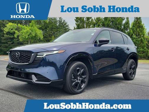 Navy Blue Mica 2026 Mazda CX-5 Premium Plus