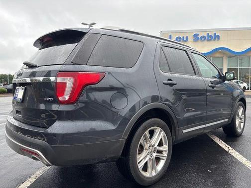 Smoked Quartz Metallic Tinted Clearcoat 2017 Ford Explorer XLT