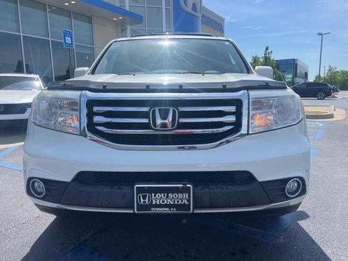White Diamond Pearl 2014 Honda Pilot Touring