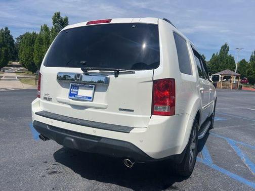 White Diamond Pearl 2014 Honda Pilot Touring