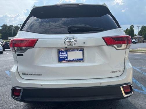 Blizzard Pearl 2018 Toyota Highlander Limited Platinum