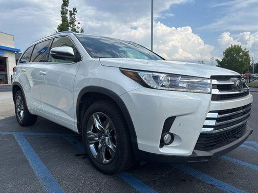 Blizzard Pearl 2018 Toyota Highlander Limited Platinum