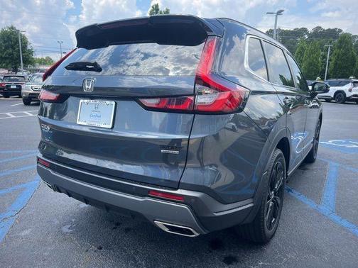 Meteorite Gray Metallic 2024 Honda CR-V Hybrid Sport Touring