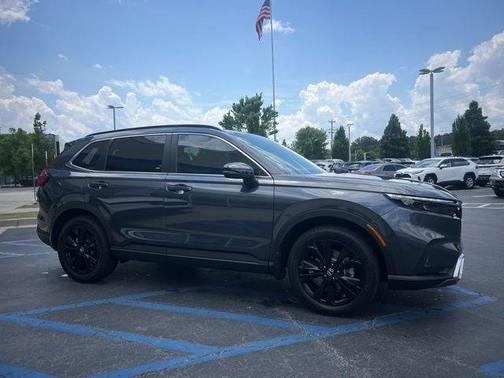 Meteorite Gray Metallic 2024 Honda CR-V Hybrid Sport Touring