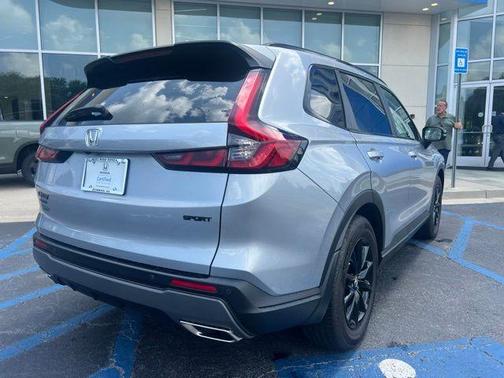 Solar Silver Metallic 2026 Honda CR-V Hybrid Sport-L