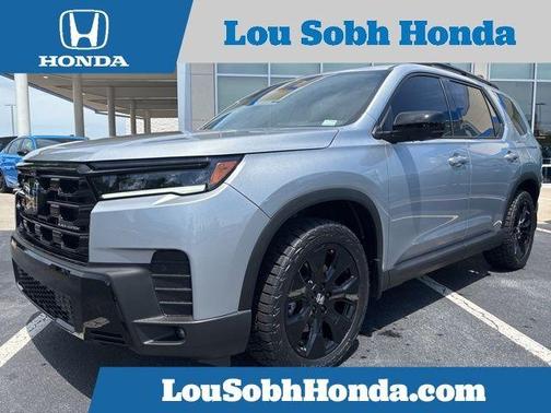 Solar Silver Metallic 2026 Honda Pilot Black Edition