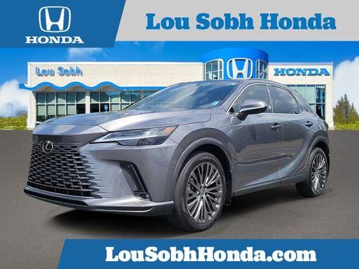 Nebula Gray Pearl 2023 Lexus RX 350h Luxury