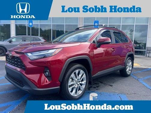 Ruby Flare Pearl 2024 Toyota RAV4 XLE Premium