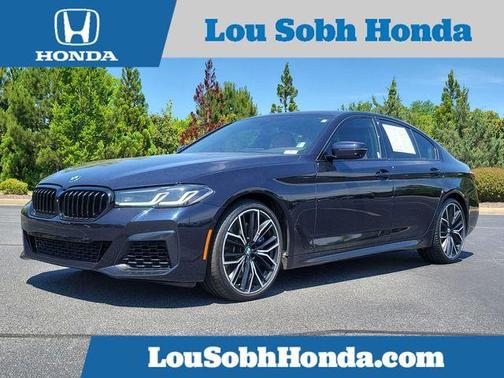 Carbon Black Metallic 2021 BMW 540 i
