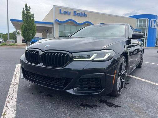 Carbon Black Metallic 2021 BMW 540 i