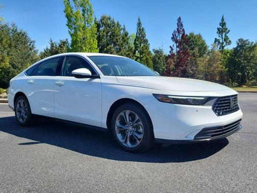 Platinum White Pearl 2024 Honda Accord Hybrid EX-L