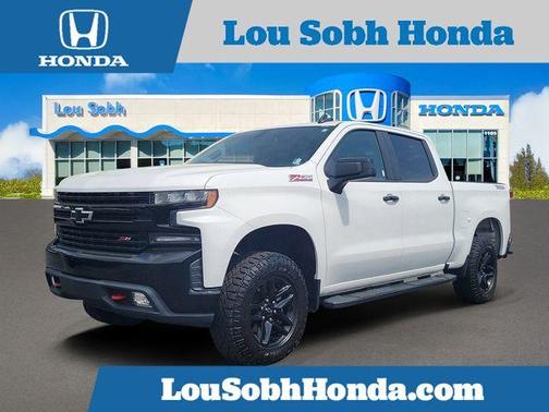 Summit White 2019 Chevrolet Silverado 1500 LT Trail Boss