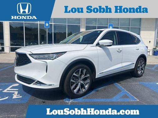 Platinum White Pearl 2024 Acura MDX Technology
