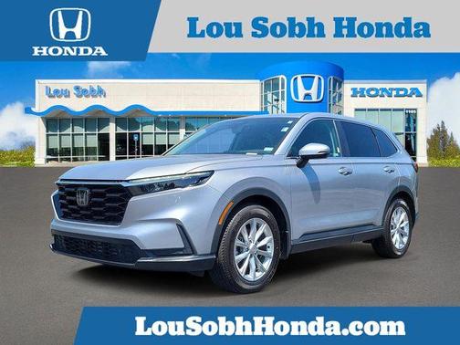 Lunar Silver Metallic 2024 Honda CR-V EX-L