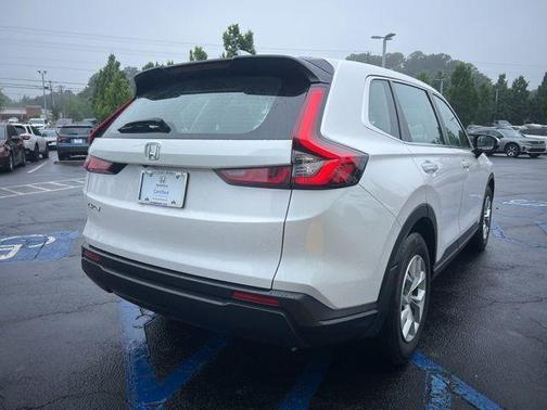Platinum White Pearl 2024 Honda CR-V LX