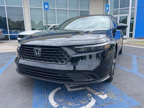 Crystal Black Pearl 2024 Honda Accord Hybrid Sport