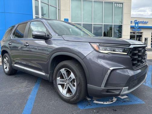 Modern Steel Metallic 2024 Honda Pilot EX-L 7-Passenger