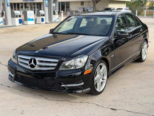 Black 2012 Mercedes-Benz C-Class C 250 Sport