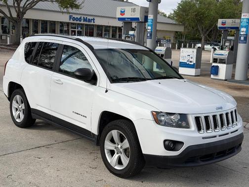 Bright White Clearcoat 2017 Jeep Compass Sport