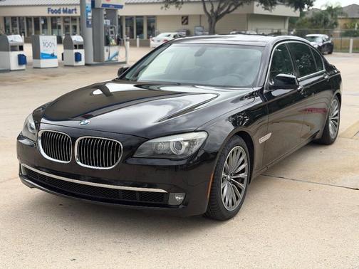 Black 2011 BMW 750 Li