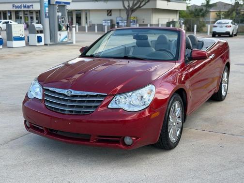 Burgundy 2008 Chrysler Sebring Base