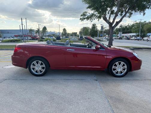 Burgundy 2008 Chrysler Sebring Base