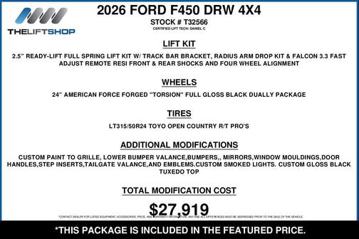 Marsh Gray 2026 Ford F-450 Platinum
