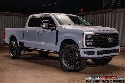 Glacier Gray Metallic Tri-Coat 2024 Ford F-250 Lariat