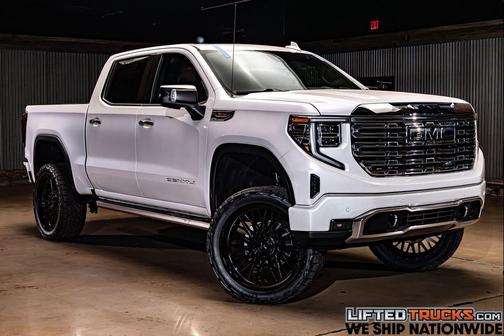 White Frost Tricoat 2024 GMC Sierra 1500 Denali