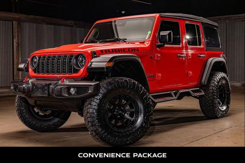 Firecracker Red Clearcoat 2024 Jeep Wrangler Rubicon