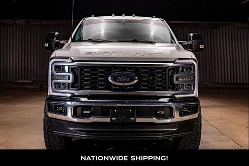 Star White Metallic Tri-Coat 2024 Ford F-350 Lariat