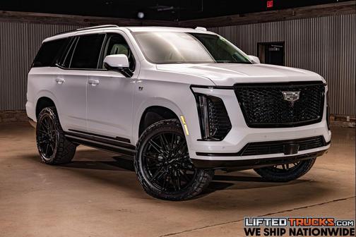 Vibrant White Tricoat 2026 Cadillac Escalade Sport Platinum