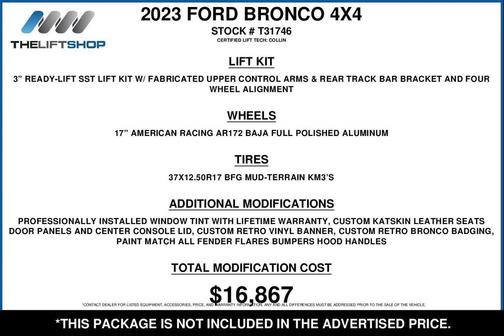 2023 Ford Bronco Heritage Edition