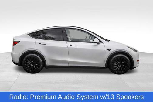 Pearl White Multi-Coat 2024 Tesla Model Y Long Range Dual Motor All-Wheel Drive