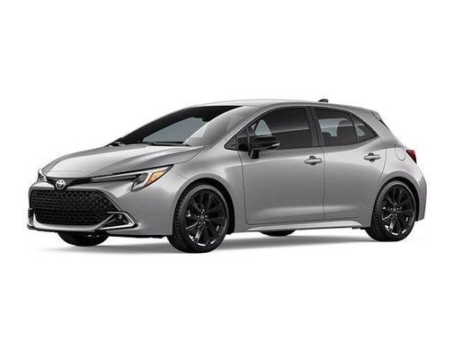 Classic Silver Metallic/Midnight Black Metallic 2026 Toyota Corolla XSE