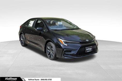 Midnight Black Metallic 2026 Toyota Corolla SE